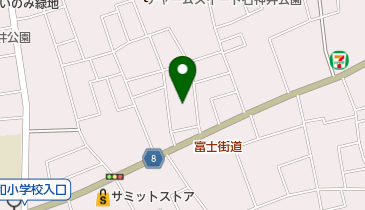 神山医院の地図画像