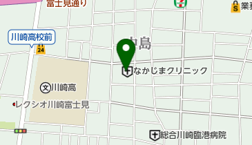 なかじまクリニックの地図画像