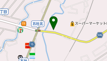 石岡整形外科の地図画像