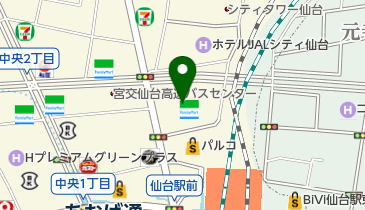 THE BEAUTY CLINICの地図画像