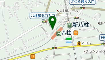 八柱よしざわメンタルクリニックの地図画像