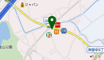 うえじま整形外科クリニックの地図画像