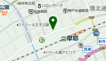 竹田ファミリークリニック内科・腎臓内科の地図画像