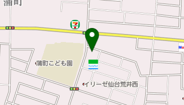 荒井西ゆずの木整形外科クリニックの地図画像