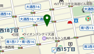 さっぽろ甲状腺診療所の地図画像
