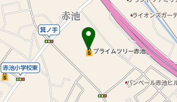 プライムツリー赤池眼科の地図画像