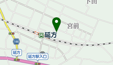 延方クリニックの地図画像