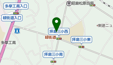 昭島腎クリニックの地図画像