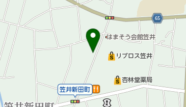 まつむら整形外科の地図画像
