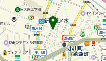 まなメンタルクリニック新御茶ノ水の地図画像