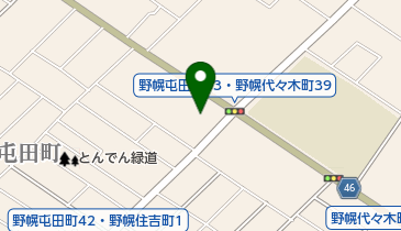 のっぽろクリニックの地図画像