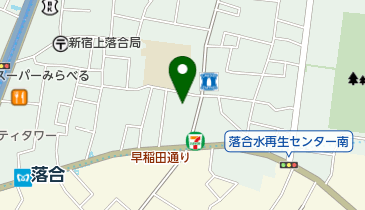 落合ファミリークリニックの地図画像