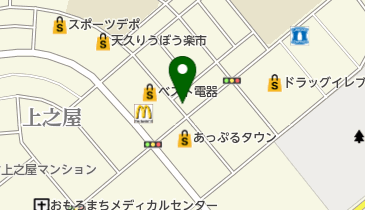 なごみ泌尿器科クリニックの地図画像