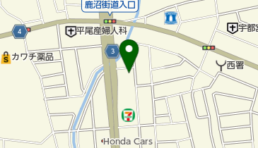 宇都宮腎・内科・皮膚科クリニックの地図画像