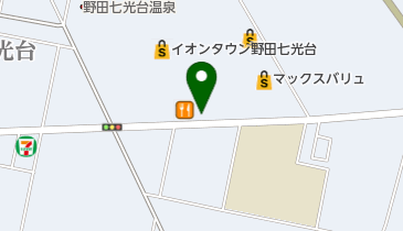 七光台内科外科の地図画像