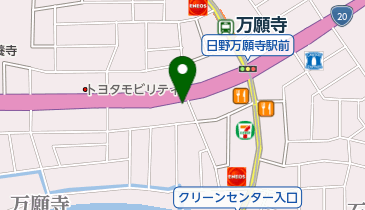 にしくぼクリニックの地図画像