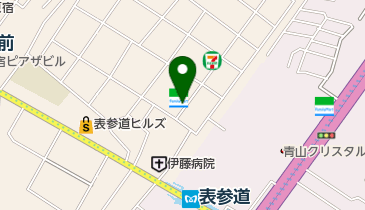 銀座よしえクリニック表参道院の地図画像