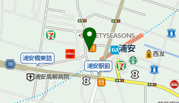 浦安わかくさクリニックの地図画像