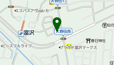 仙台頭痛脳神経クリニックの地図画像