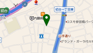 新宿渋谷メンタルクリニックの地図画像