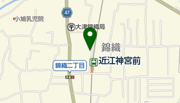 大津宮ほそだクリニックの地図画像