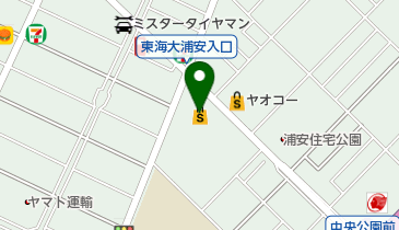 浦安内科消化器クリニックの地図画像