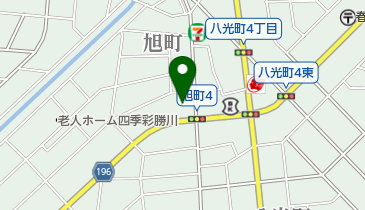 かちがわ整形外科の地図画像