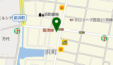 さじ小児科の地図画像