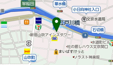 神楽坂ホームケアクリニックの地図画像