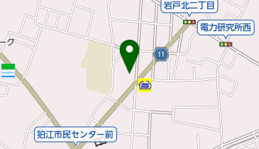 こまえ皮フ科の地図画像