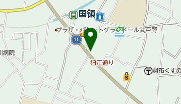 国領内科・消化器内科クリニックの地図画像