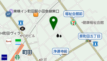 フォレスト呼吸器内科クリニック町田の地図画像