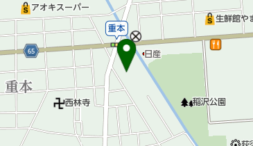 いなざわこころのクリニックの地図画像