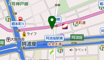 つじもと眼科クリニック 阿波座院の地図画像