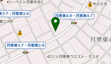 なんば内科循環器クリニックの地図画像