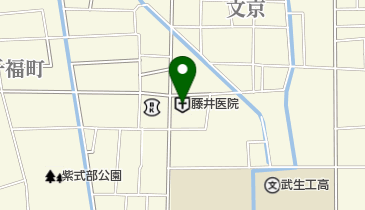 藤井医院の地図画像