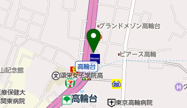 高輪台整形外科クリニックの地図画像