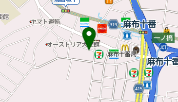 麻布十番今林クリニックの地図画像