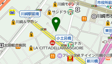 川崎おおつか内科・消化器内科の地図画像