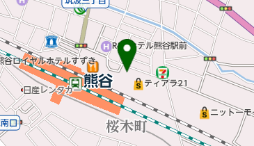 西山整形外科リウマチクリニックの地図画像