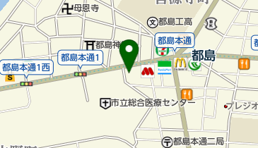 杉本泌尿器科の地図画像