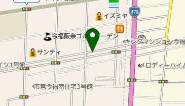 やましたこころのクリニックの地図画像