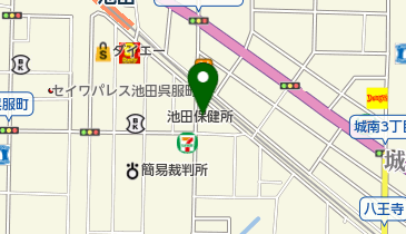 はら泌尿器科の地図画像