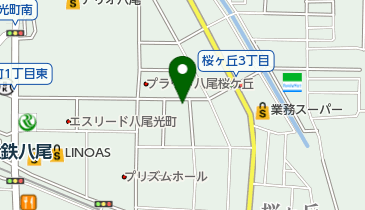 おおしま眼科八尾クリニックの地図画像