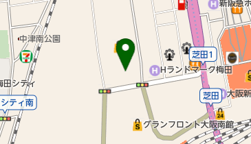 桜十字グランフロント大阪クリニックの地図画像