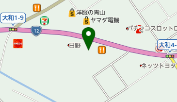 ごうだ整形外科の地図画像