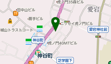 神谷町クリニックの地図画像