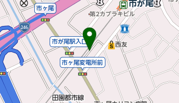 市ヶ尾眼科の地図画像