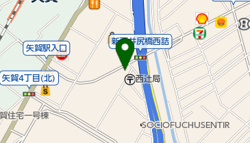 しみずハート内科クリニックの地図画像