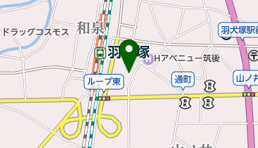 あさかわ整形外科クリニックの地図画像